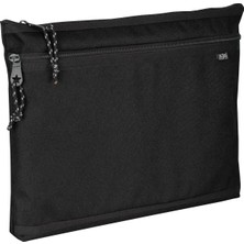 Ayrex Jacbag Dual Zip Folder -Iki Bölmeli Dosya Çanta A4 (Siyah)