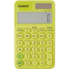 Ayrex Casio SL-310UC-YG Cep Tipi 10 Hane Sarı Hesap Makinesi