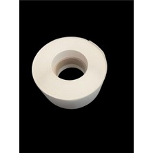 Ayrex Çankaya Kare Kesim Şeffaf Çıkartma Bant Etiket 1000 Adetlik Rulo 5 cm