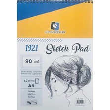 Ayrex Alex Schoeller 1921 Sketch Pad A4 90G 40 Yaprak 0526