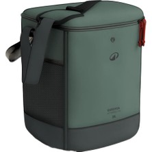 Ayrex Decathlon Quechua Outdoor Katlanabilir Soğutucu - 20 L - Yeşil - 9 Saat Serin Tutma - 100