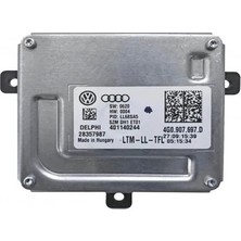 Belirtilmemiş Volkswagen M.marellı Xenon Far Beyni 4G0907697D A4 A5 A6 Q3 Q5