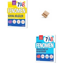 Fenomen Yayıncılık Fenomen 7. Sınıf Maarif 7AB Sosyal Bilgiler ve Din Kültürü Soru Bankası + Telefon Standı
