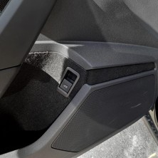 Ayrex Audi A3 8y / 2021+ Konfor Seti̇ Eşya Saklama Cepleri Için Hazır Kumaş Kaplama Ses Gideri