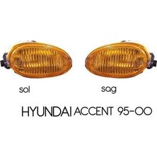 Universal Sis Lambası Sarı Hyundaı Accent (Takım) H3 Ampule Göre