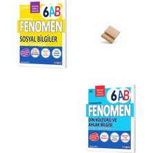 Fenomen Yayıncılık Fenomen 6. Sınıf Maarif 6AB Sosyal Bilgiler ve Din Kültürü Soru Bankası + Telefon Standı