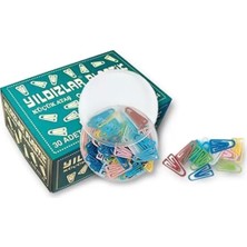 Ayrex Yıldızlar 034 Renkli Plastik Küçük Boy Ataş