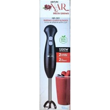 Ayrex Türkiyenin Gururu Nar Delta Turbo Çubuk Blender 1200WD Yüksek Performanslı SÜRAHILI%100 T