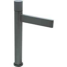 Paluci Roma Gun Gray Yüksek Tip Lavabo Bataryası