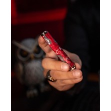 Ayrex Caka Odkka Crimson El Yapımı Ortadan Kırılan Benzinli Gemici (Muhtar) Çakmağı - Pirinç