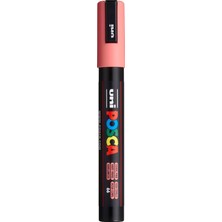 Ayrex Posca MP198028000 5 M Mitsubishi Uni Marker - Mercan Pembe
