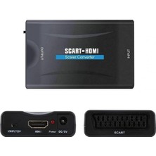 Ayrex Microcase Scart To HDMI Dönüştürücü Adaptör Siyah - AL2621