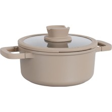 Ayrex Berghoff Leo Stone Tencere 20 cm Latte
