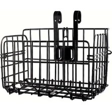AyrStore Ayrex Katlanır Bisiklet Sepeti Ön Arka Uyumlu Eşya Taşıma Sepet Askılı Metal