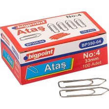 Ayrex Bigpoint BP350-04 Nikel Ataş No: 4 (33MM) 1000 Adet