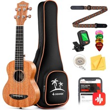 Ayrex DUC-100 Concert Ukulele Mahogany Ukulele Paketi