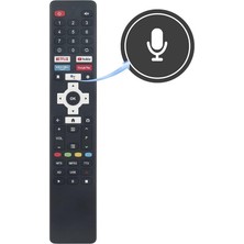 Herz Nextstar ile Uyumlu Model YE-85IDWG11 Mikrofonlu Smart Tv Kumanda