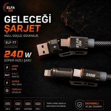 Elfa On Teknoloji Şarj Kablosu Elf-77