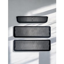 Ayrex Tesla Model Y Juniper Uyumlu 3'lü Havalandırma Kapağı Seti – Abs/asa Malzeme (Standart,