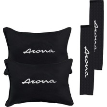 Ayrex Otomind Arona Uyumlu Boyun Yastğı ve Kemer Pedi