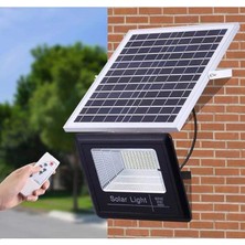 Ayrex 200 Watt Güneş Enerjili LED Projektör Sokak Aydınlatması/ Su Geçirmez, Sensörlü, Kuman