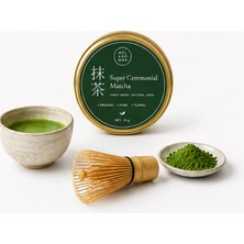 Mel and Mira Super Ceremonial Grade Matcha 25G | Single Origin Shizuoka Japon Matcha Çayı | Okumidori Premium Matcha