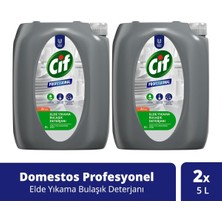 Ayrex Cif Profesyonel Bulaşık Deterjanı Elde Yıkama 5 L X2