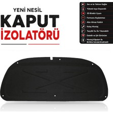 Ayrex Kaput Izolatör Keçesi, Isı ve Ses Yalıtım Kaput Halı Kaplaması (Toyota Corolla 2019 -2