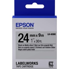 Ayrex Epson Ribbon Lk-6sbe Mat Silver/black