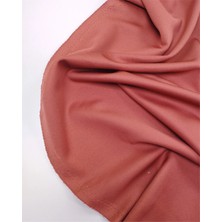 Kumaş Parça Tarçın Renkte Ince Ama Sıkı Örgüde Ince Esnek Yumuşak Krep Jarse Kumaş Elbiselik & Bluzluk 150X200CM