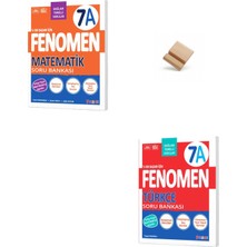 Fenomen Yayıncılık Fenomen 7. Sınıf Maarif 7A Matematik ve Türkçe Soru Bankası + Telefon Standı