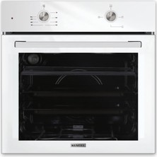 Ayrex Kumtel B66-S2 mt Beyaz Ankastre Fırın