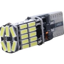 Ayrex T10 Dipsiz Canbus 26 LED Park LED Geri Vites Ampulü Çok Güçlü Beyaz Işık 2 Adet