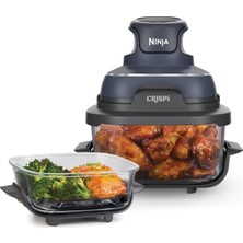 Ayrex Ninja Crıspi 4-In-1 Taşınabilir Cam Hazneli Pişirme Sistemi - Blue FN101EUGY