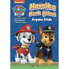 Svoria Store Mey Ithalat® Paw Patrol Havrika Renk Şöleni Boyama Kitabı
