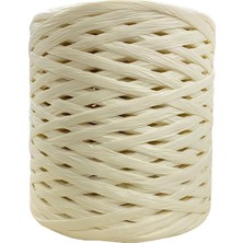 Ayrex Şık Raffia Rafya Şapka Çanta Kağıt Ip 200 gr YZS200 G8 Krem