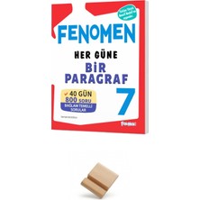 Fenomen Yayıncılık Fenomen 7. Sınıf Maarif Her Güne Bir Paragraf Soru Bankası + Telefon Standı