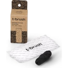 Ayrex Aktif Kömürlü Doğal Diş Ipi - 30M (2 Adet) - Plastiksiz (Charcoal)