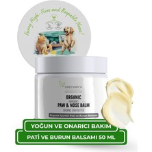 Ayrex Greenwich Kedi ve Köpek Pati ve Burun Balmı 50 ml –%86,90 Organik Içerikli Vegan Bakım