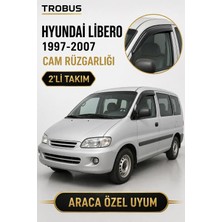 Trobus Hyundai Libero Çift Kabin 1997-2007 Mügen Cam Rüzgarlığı (2'li)