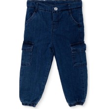 Hellobaby Erkek Bebek Denim Pantolon Bağcıklı Lastikli