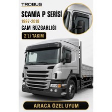 Trobus Scania P Serisi Kamyon / Tır 1997-2018 Mügen Cam Rüzgarlığı (2'li)