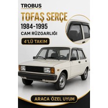 Trobus Tofaş Serçe Murat 124 1984-1995 Mügen Cam Rüzgarlığı (4'lü)