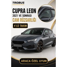 Trobus Cupra Leon Style / Xcellence 2021 ve Sonrası Mügen Cam Rüzgarlığı (4'lü)