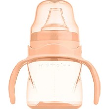 Mamajoo Kulplu Akıtmaz Alıştırma Bardağı 160 ml Powder Blush & Anti- Kolik Uç