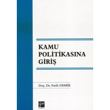 Gazi Kitabevi Kamu Politikasına Giriş