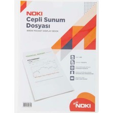64160-N Cepli Sunum Dosyası A4 Beyaz 60LI