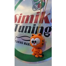 Şimika Garfield Zincirli Ayna Alti Süs