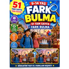 Enine Boyuna Eğitim 🔍 9–14 Yaş Fark Bulma Fasikülü