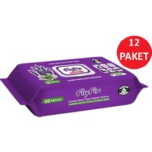 Flyfix Lavanta Kokulu Yüzey Temizlik Havlusu 12’li Paket